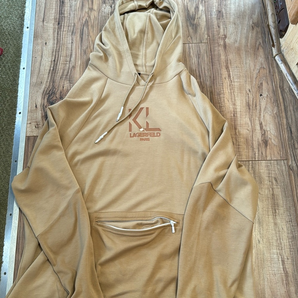 Karl Lagerfeld 2XL Hoodie with front pocket
